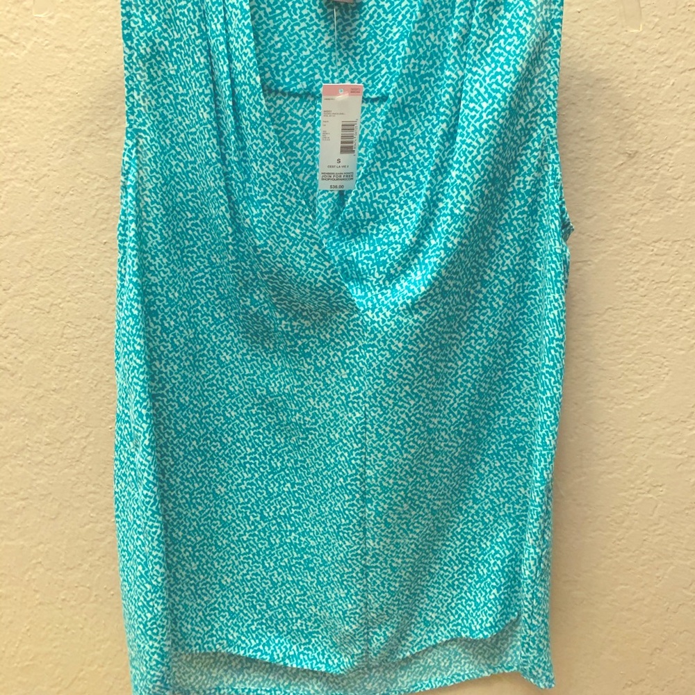NWT Teal Blouse